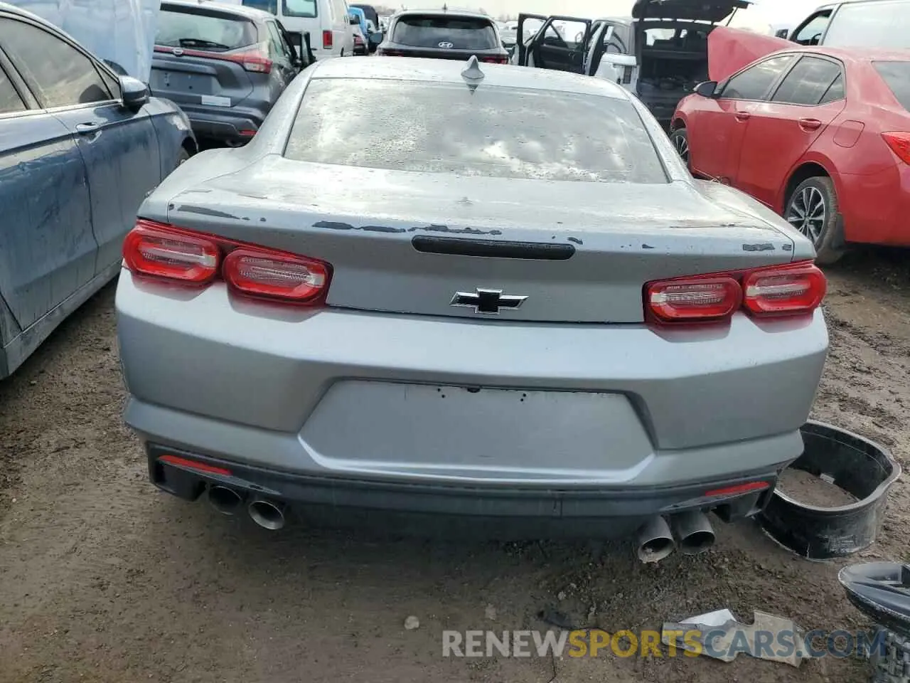 6 fotografías del automóvil dañado 1G1FF1R76P0149384 CHEVROLET CAMARO LT1 2023