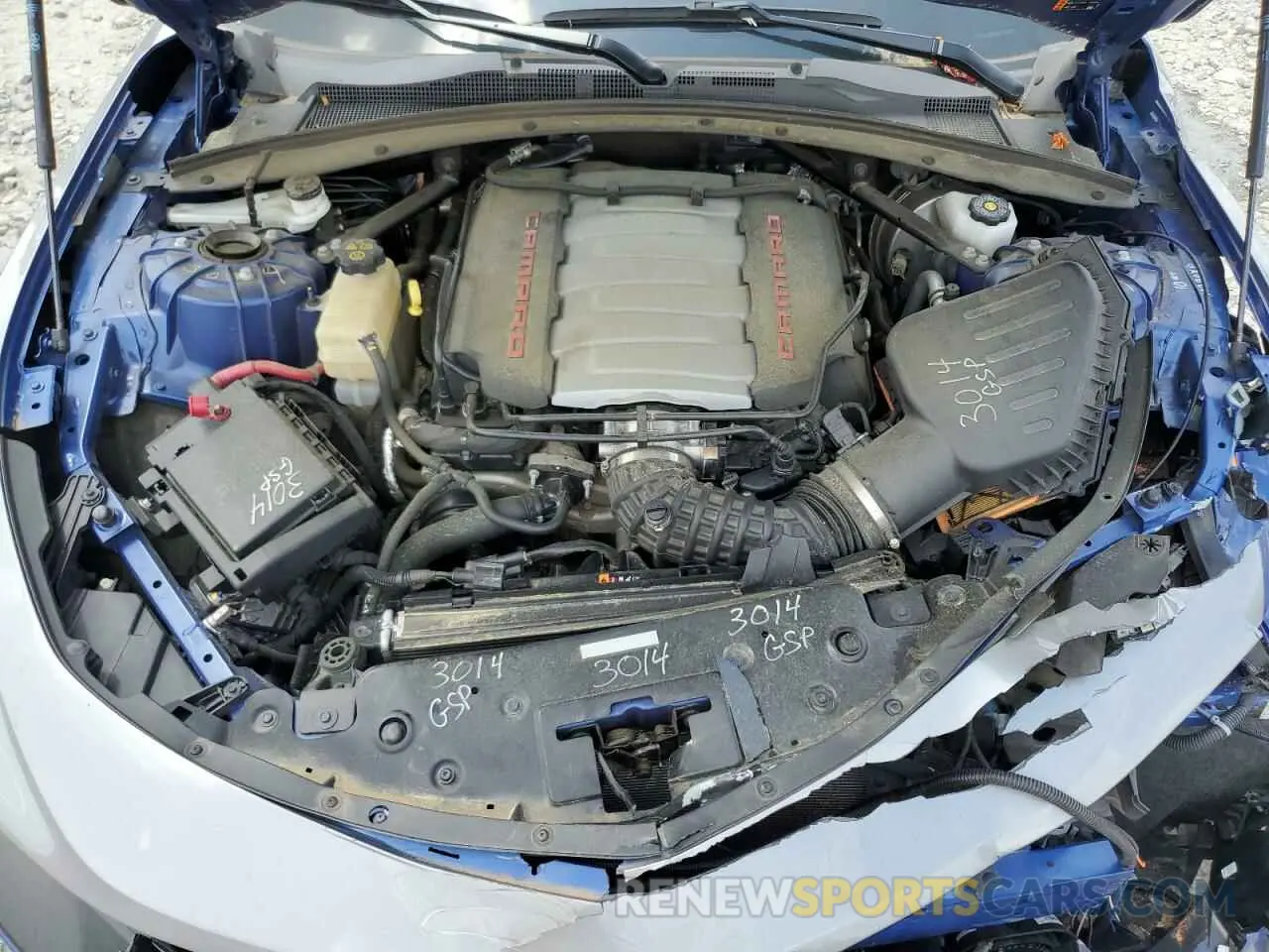 11 fotografías del automóvil dañado 1G1FF1R78P0113017 CHEVROLET CAMARO LT1 2023