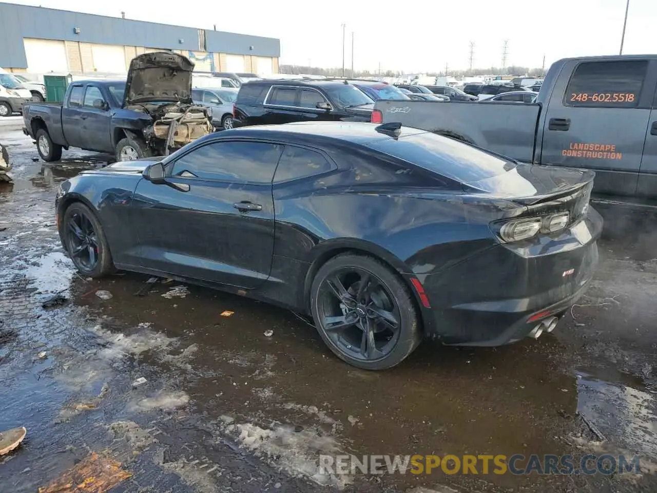 2 fotografías del automóvil dañado 1G1FF1R74R0114474 CHEVROLET CAMARO LT1 2024