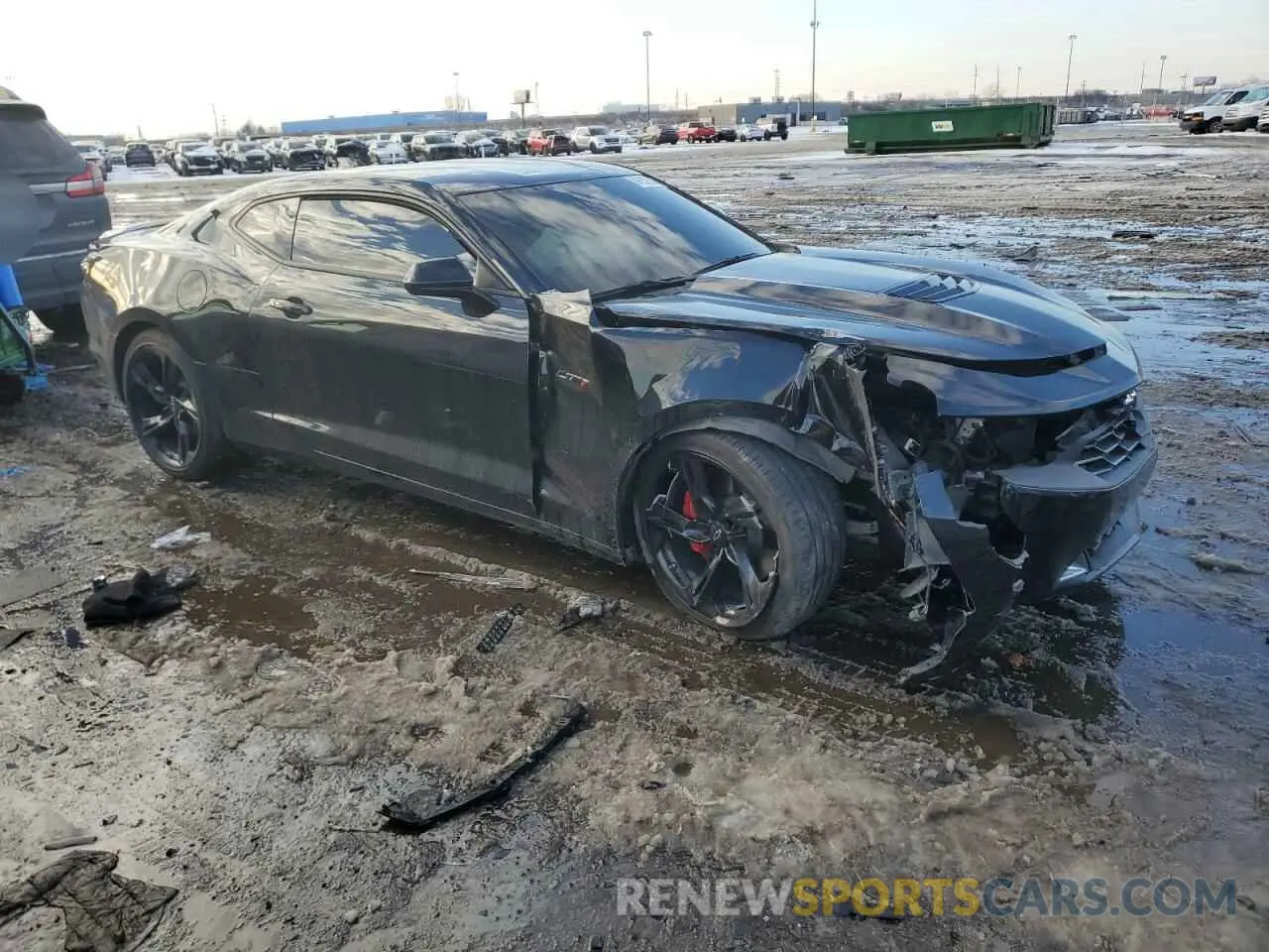 4 fotografías del automóvil dañado 1G1FF1R74R0114474 CHEVROLET CAMARO LT1 2024
