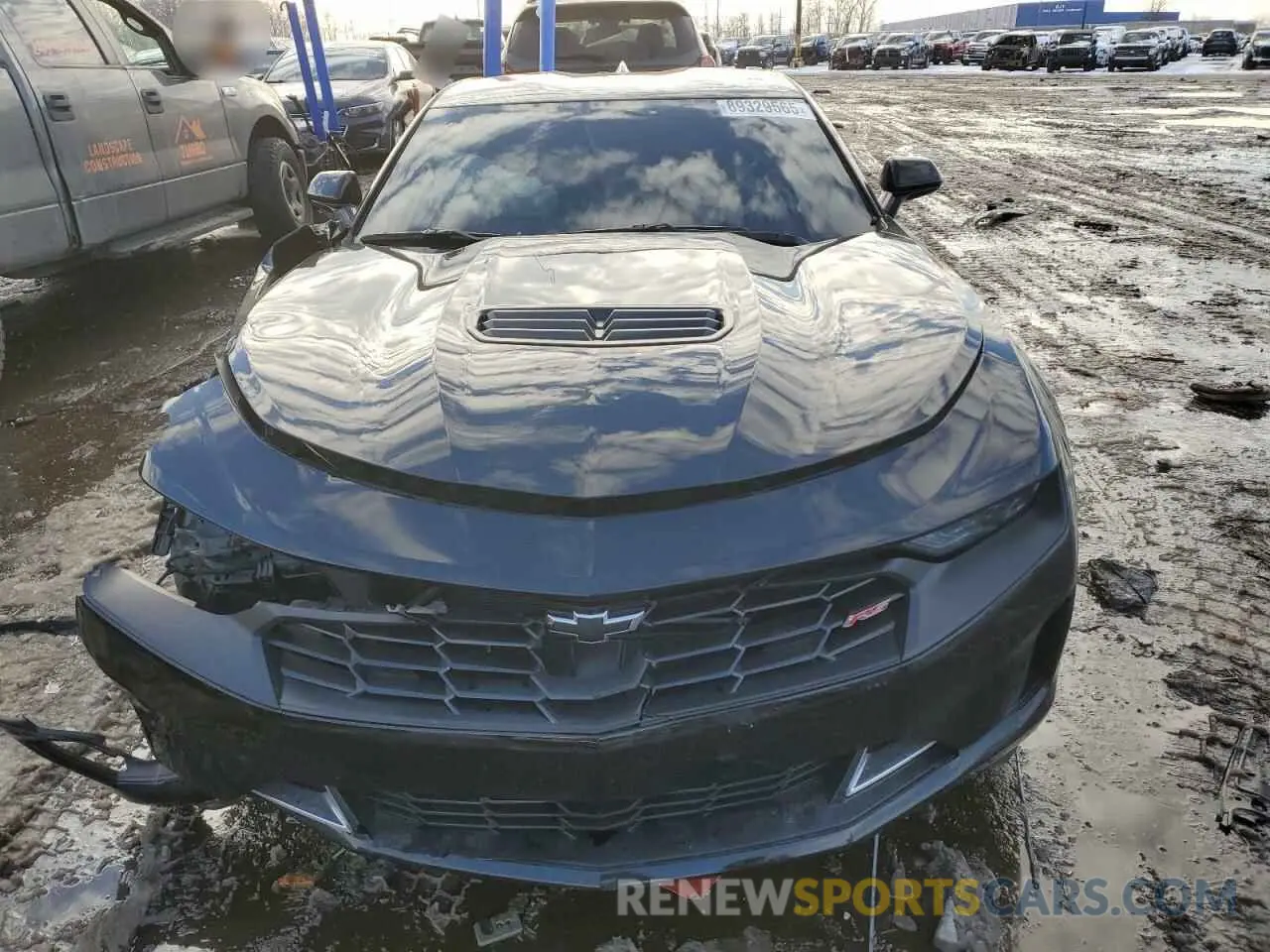 5 fotografías del automóvil dañado 1G1FF1R74R0114474 CHEVROLET CAMARO LT1 2024