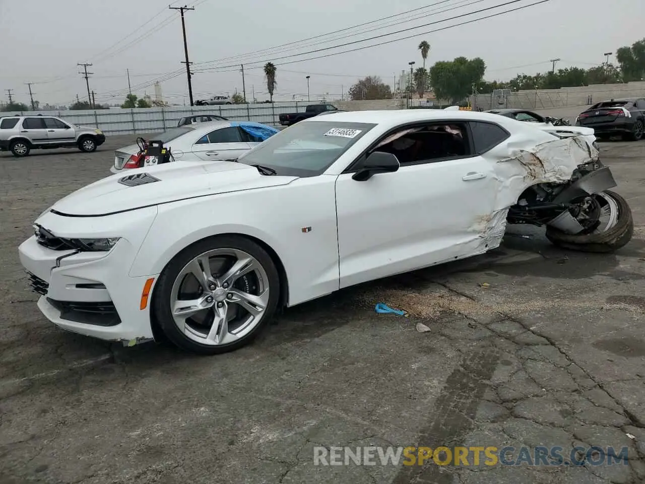 1 fotografías del automóvil dañado 1G1FF1R77R0121693 CHEVROLET CAMARO LT1 2024