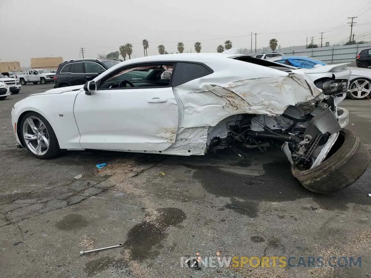 2 fotografías del automóvil dañado 1G1FF1R77R0121693 CHEVROLET CAMARO LT1 2024