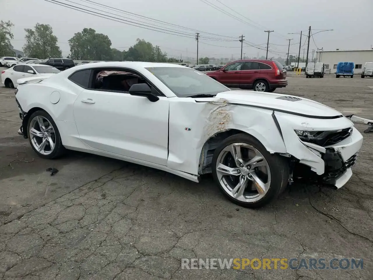 4 fotografías del automóvil dañado 1G1FF1R77R0121693 CHEVROLET CAMARO LT1 2024
