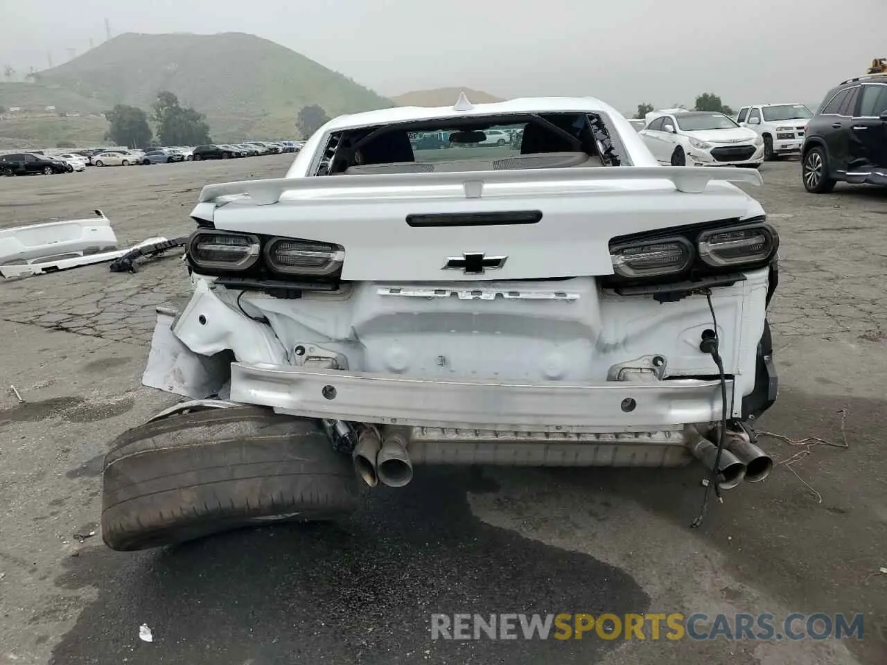 6 fotografías del automóvil dañado 1G1FF1R77R0121693 CHEVROLET CAMARO LT1 2024