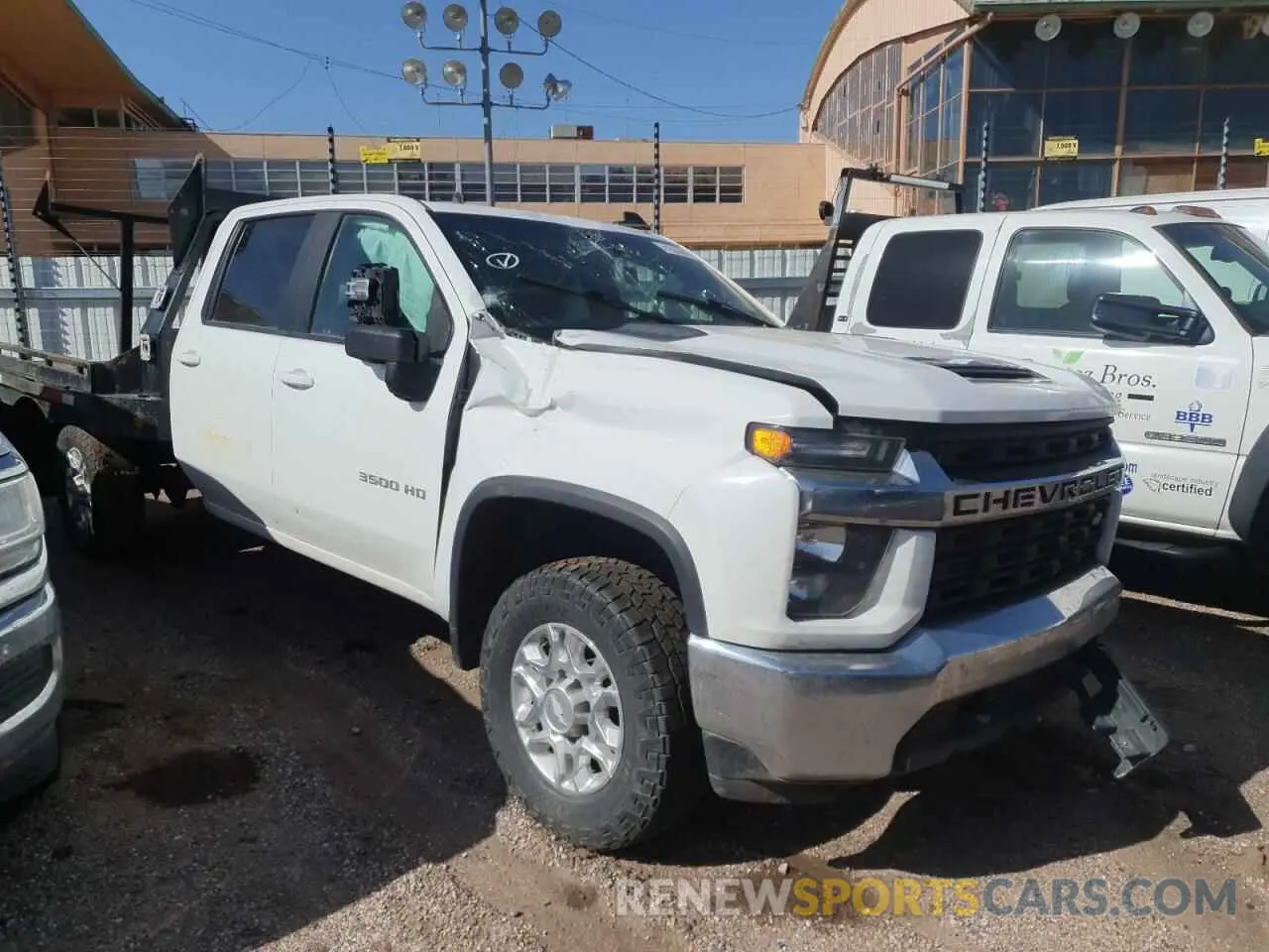 4 fotografías del automóvil dañado 1GC4YTE71LF301993 CHEVROLET C/K2500 2020