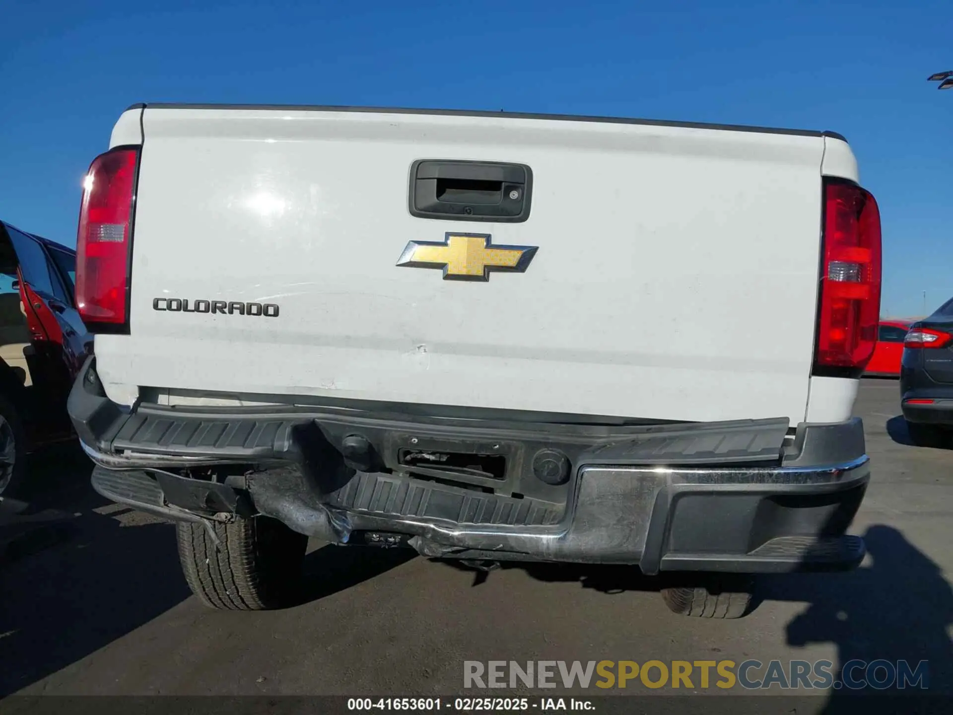 6 fotografías del automóvil dañado 1GCGSBEA1K1115077 CHEVROLET COLORADO 2019
