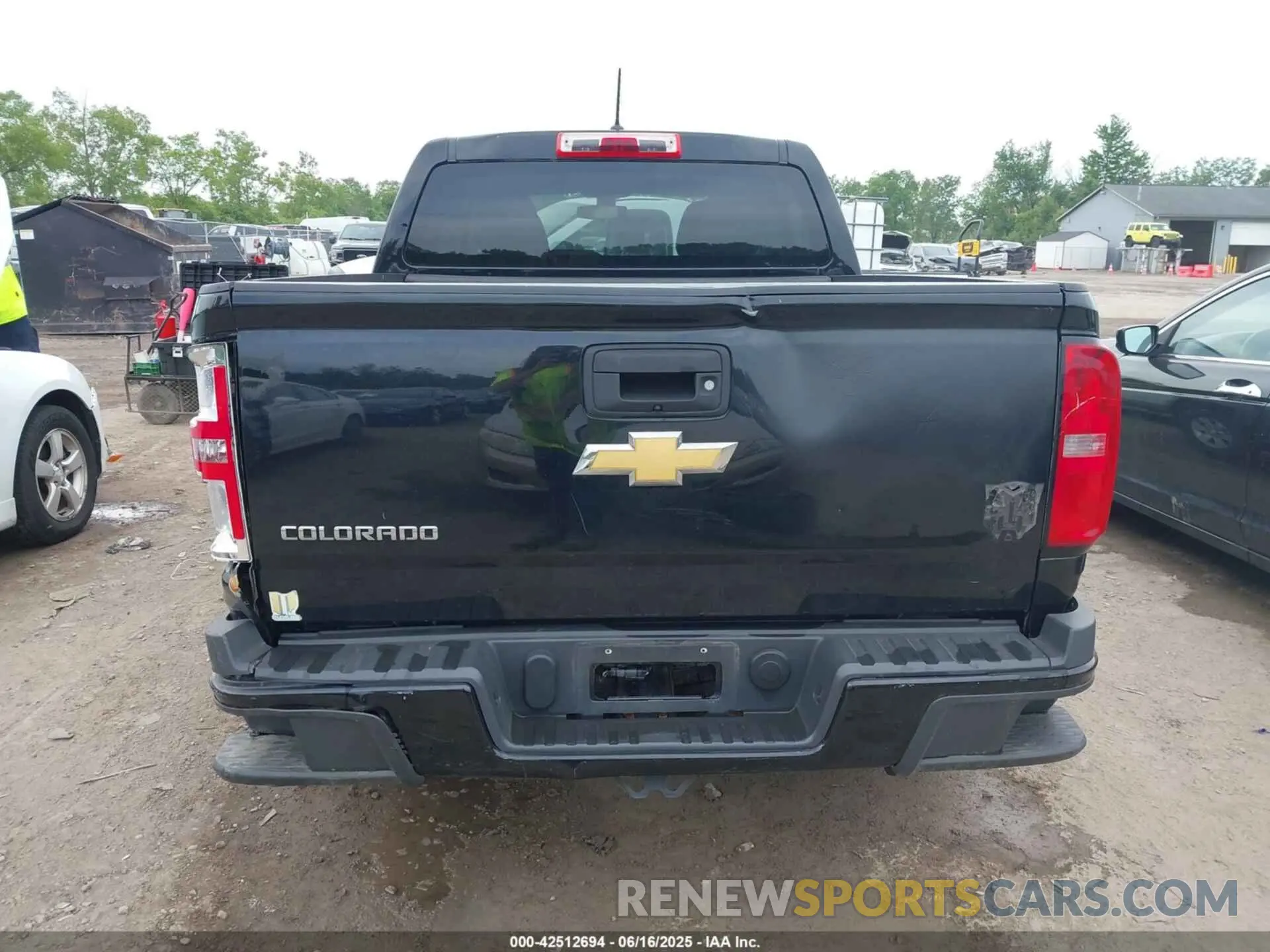 16 fotografías del automóvil dañado 1GCGSBEA3K1132558 CHEVROLET COLORADO 2019