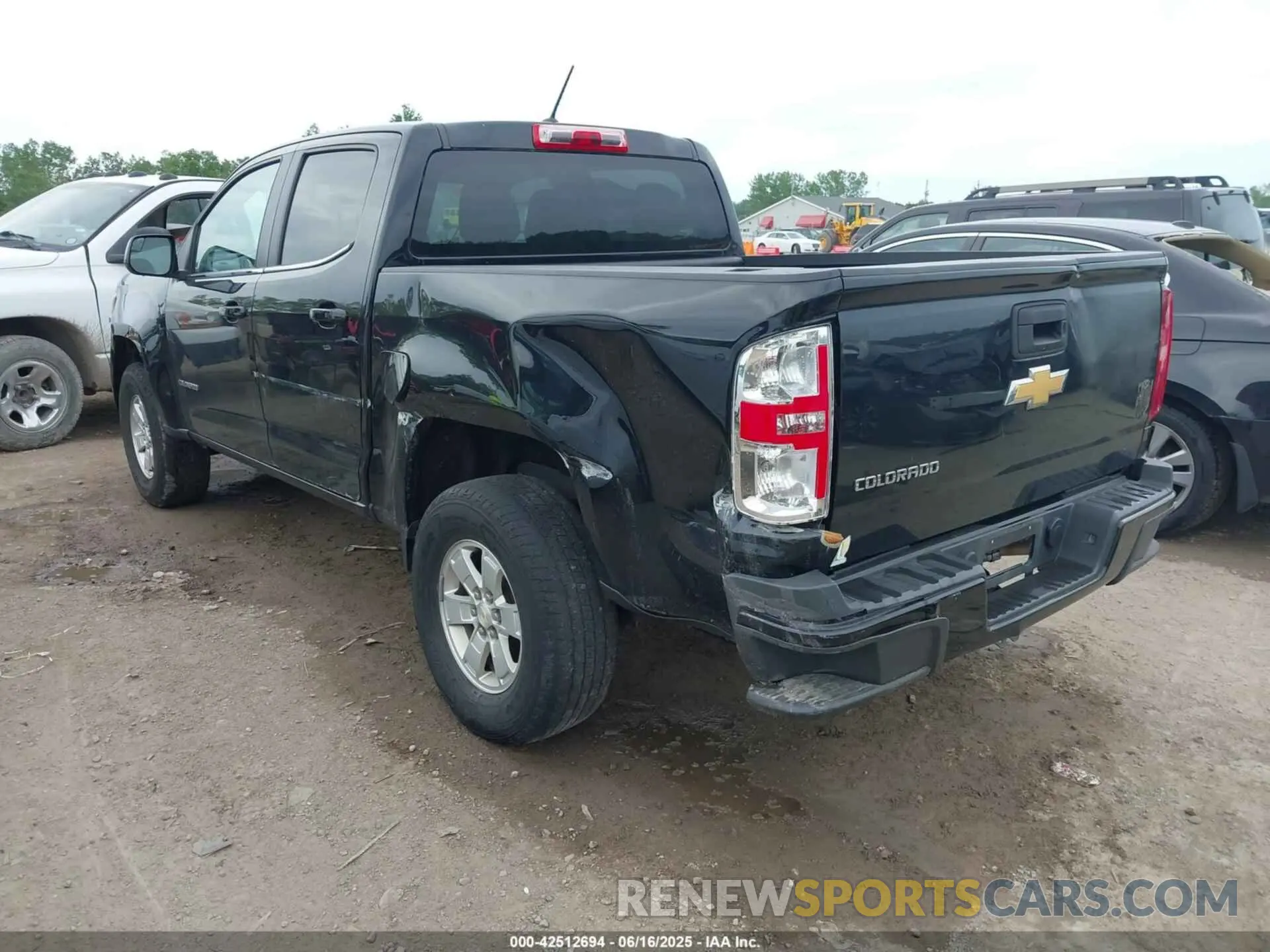 3 fotografías del automóvil dañado 1GCGSBEA3K1132558 CHEVROLET COLORADO 2019