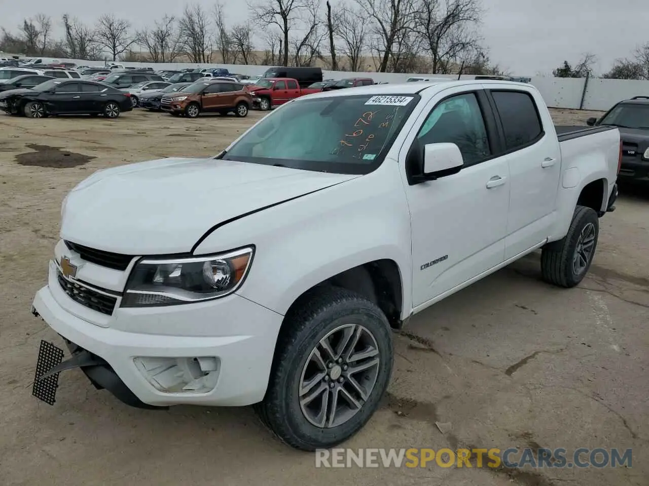 1 fotografías del automóvil dañado 1GCGSBEAXK1155111 CHEVROLET COLORADO 2019