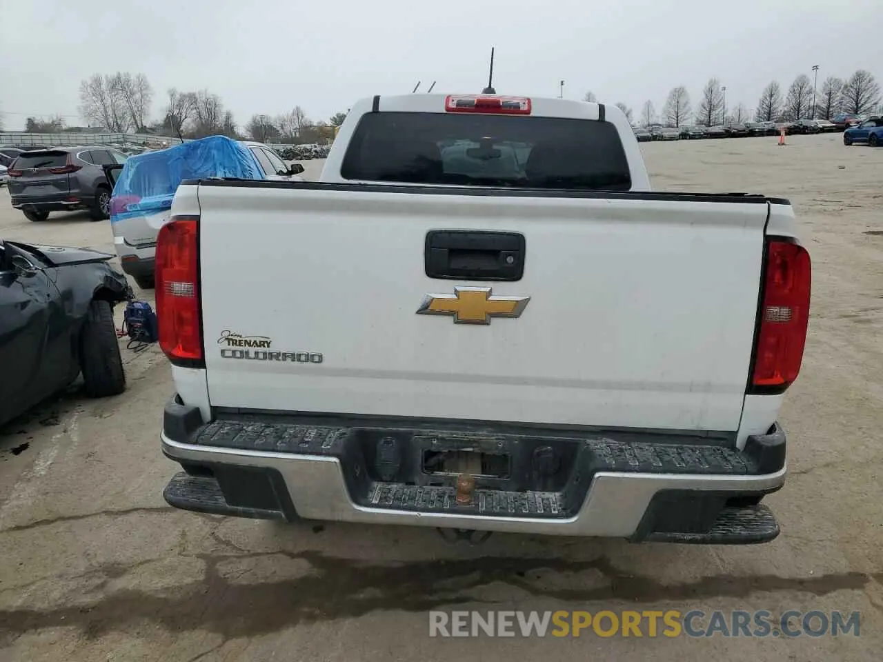 6 fotografías del automóvil dañado 1GCGSBEAXK1155111 CHEVROLET COLORADO 2019