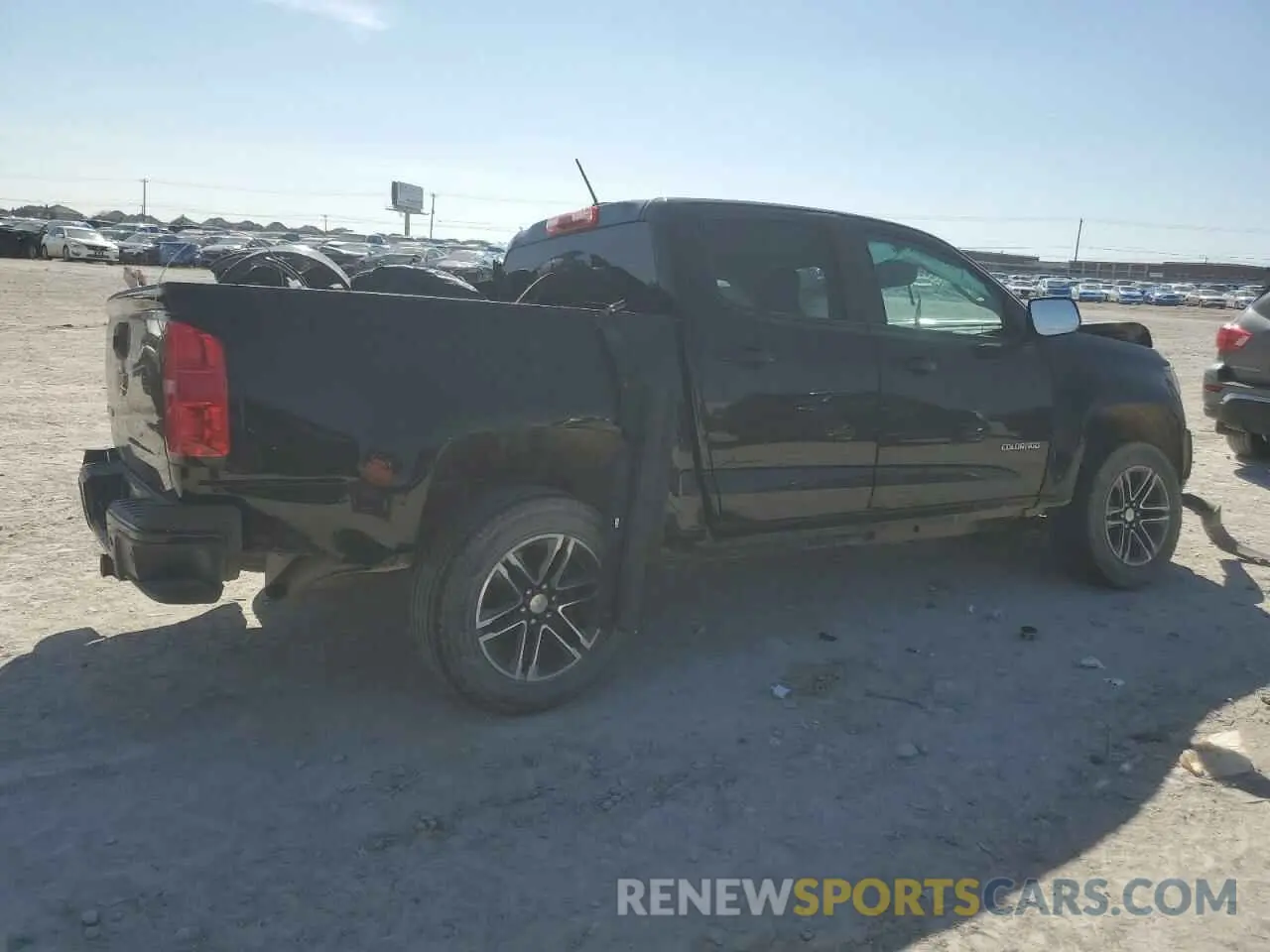 3 fotografías del automóvil dañado 1GCGSBEAXK1182714 CHEVROLET COLORADO 2019