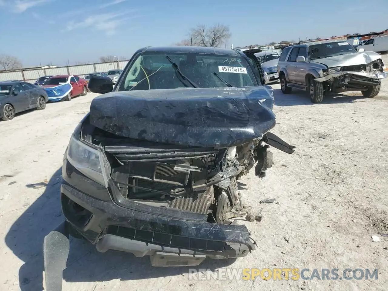 5 fotografías del automóvil dañado 1GCGSBEAXK1182714 CHEVROLET COLORADO 2019