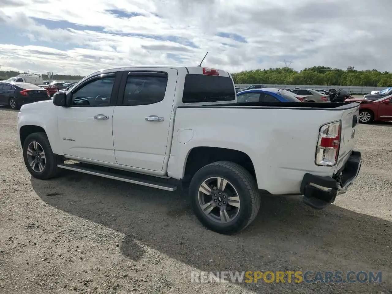 2 fotografías del automóvil dañado 1GCGSBEAXK1192417 CHEVROLET COLORADO 2019