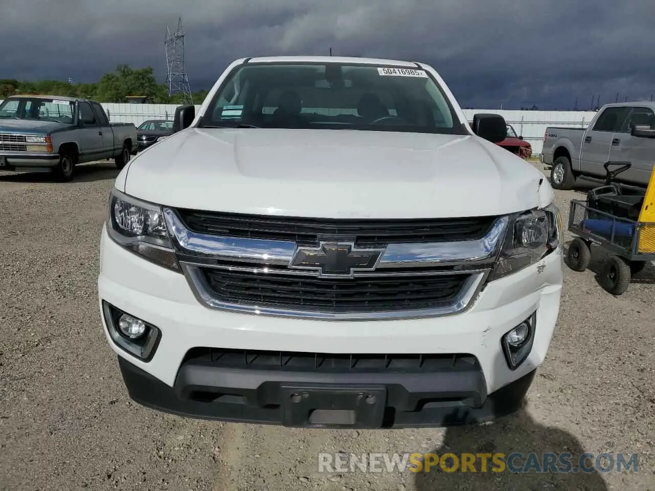 5 fotografías del automóvil dañado 1GCGSBEAXK1192417 CHEVROLET COLORADO 2019