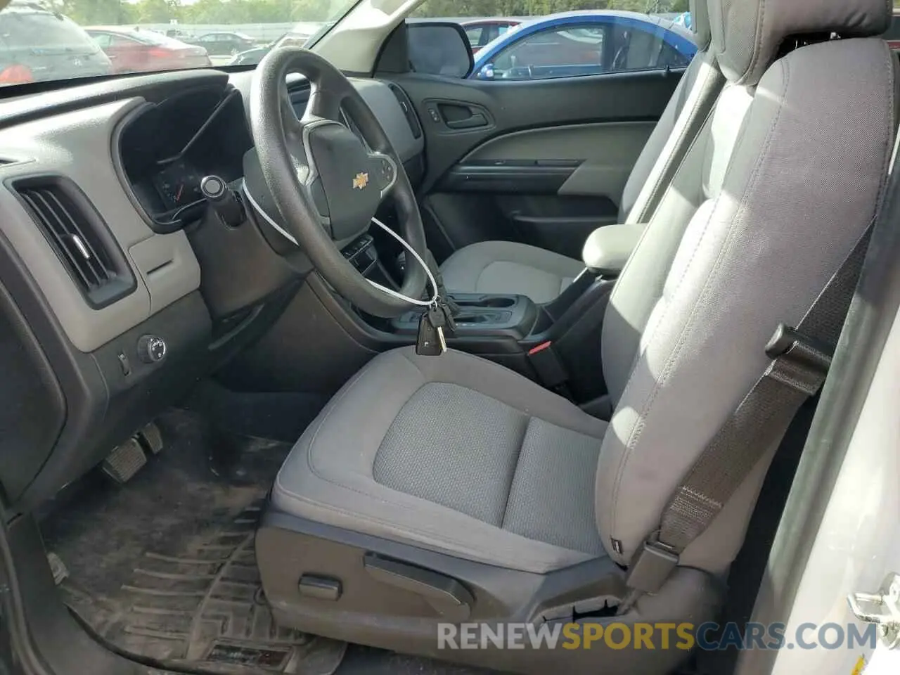 7 fotografías del automóvil dañado 1GCGSBEAXK1192417 CHEVROLET COLORADO 2019