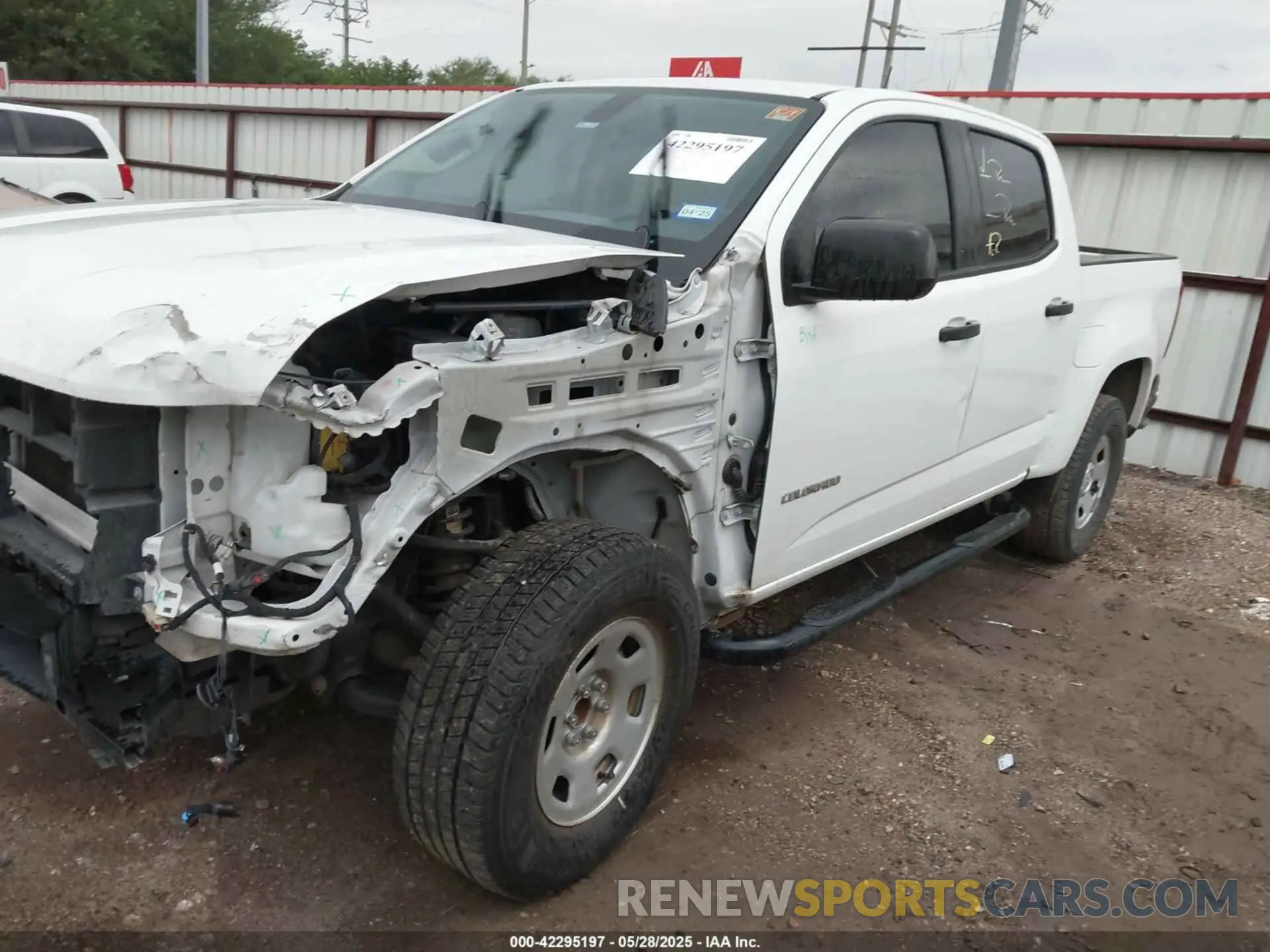 2 fotografías del automóvil dañado 1GCGSBEN0K1254202 CHEVROLET COLORADO 2019