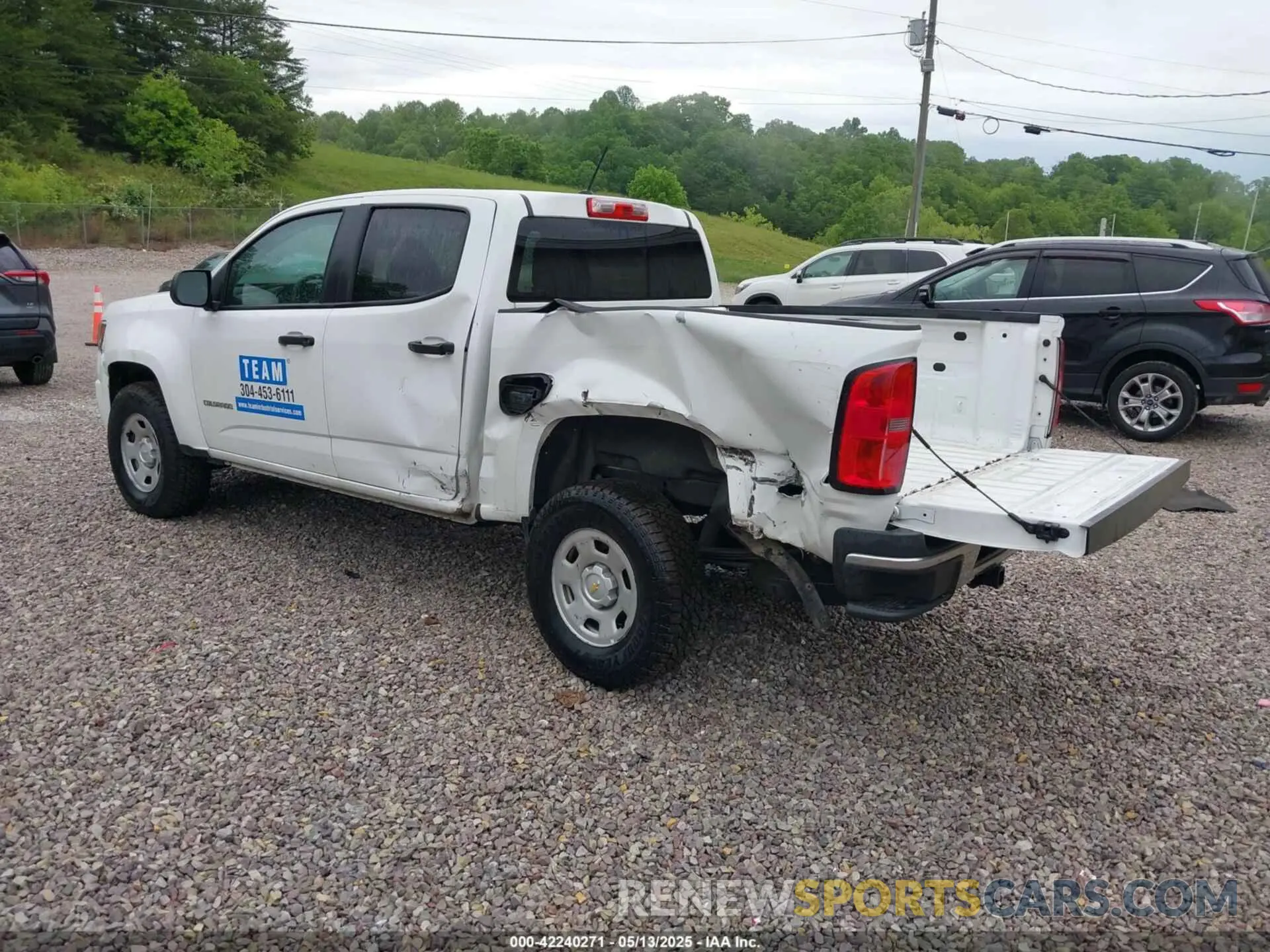 3 fotografías del automóvil dañado 1GCGSBEN2K1332088 CHEVROLET COLORADO 2019