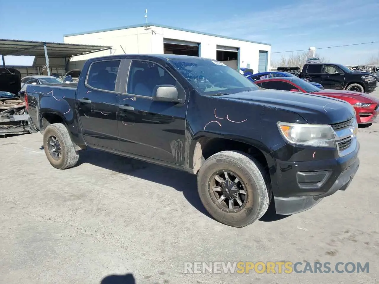 4 fotografías del automóvil dañado 1GCGSBEN4K1108126 CHEVROLET COLORADO 2019