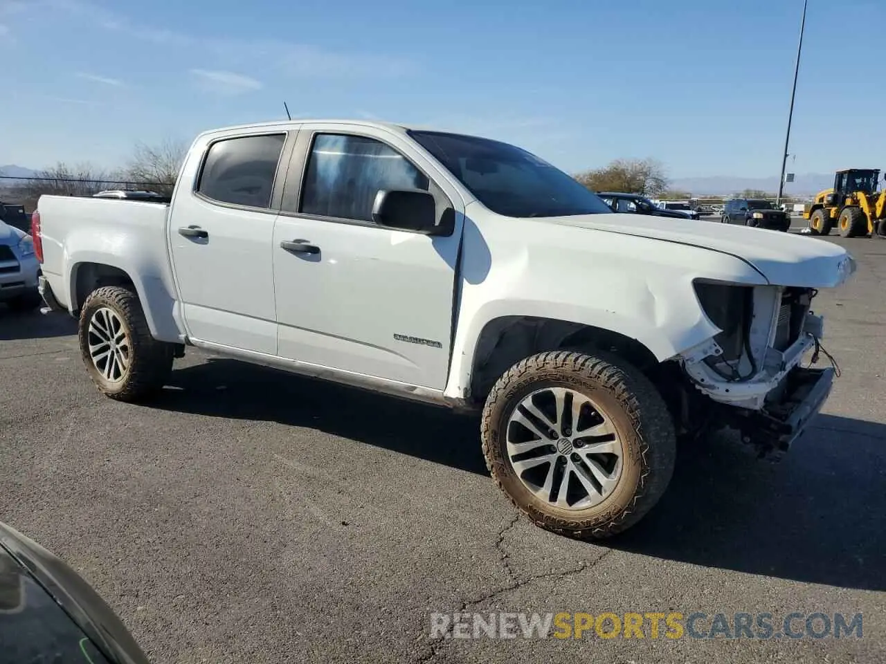 4 fotografías del automóvil dañado 1GCGSBEN5K1168528 CHEVROLET COLORADO 2019