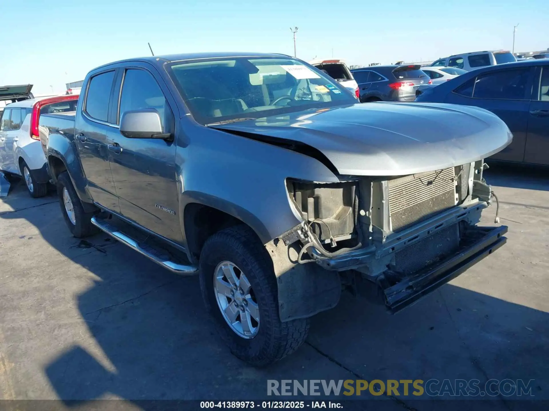 1 fotografías del automóvil dañado 1GCGSBEN9K1204074 CHEVROLET COLORADO 2019