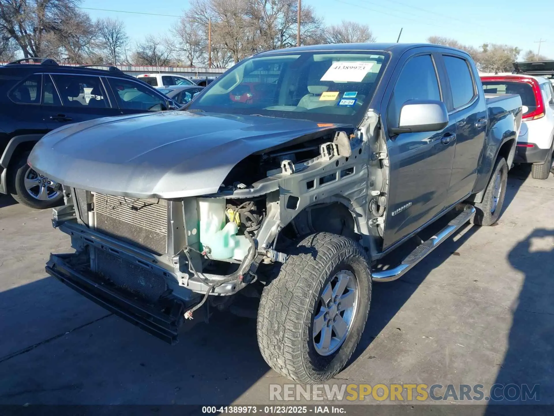 2 fotografías del automóvil dañado 1GCGSBEN9K1204074 CHEVROLET COLORADO 2019