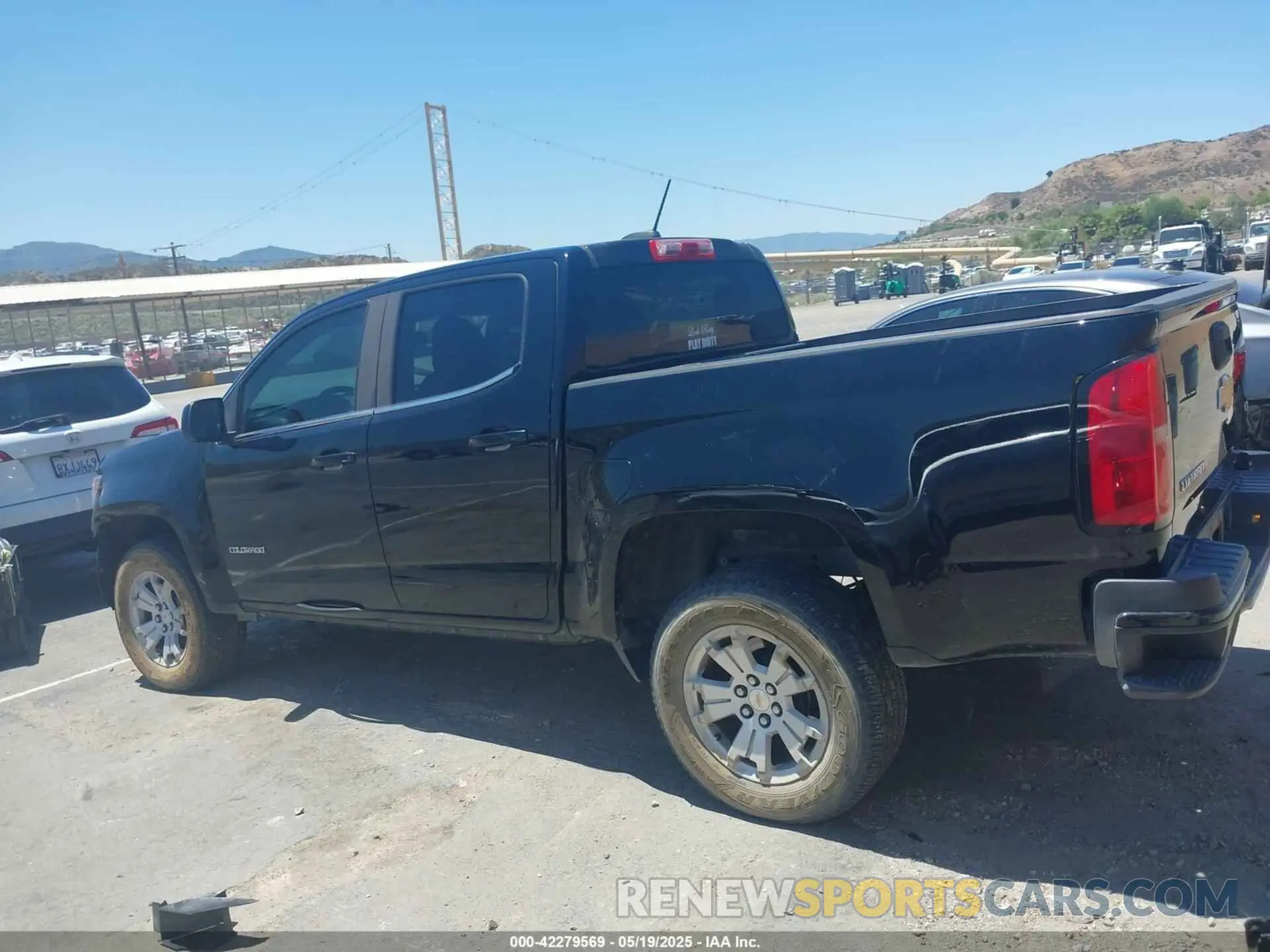 14 fotografías del automóvil dañado 1GCGSCEA0K1105615 CHEVROLET COLORADO 2019