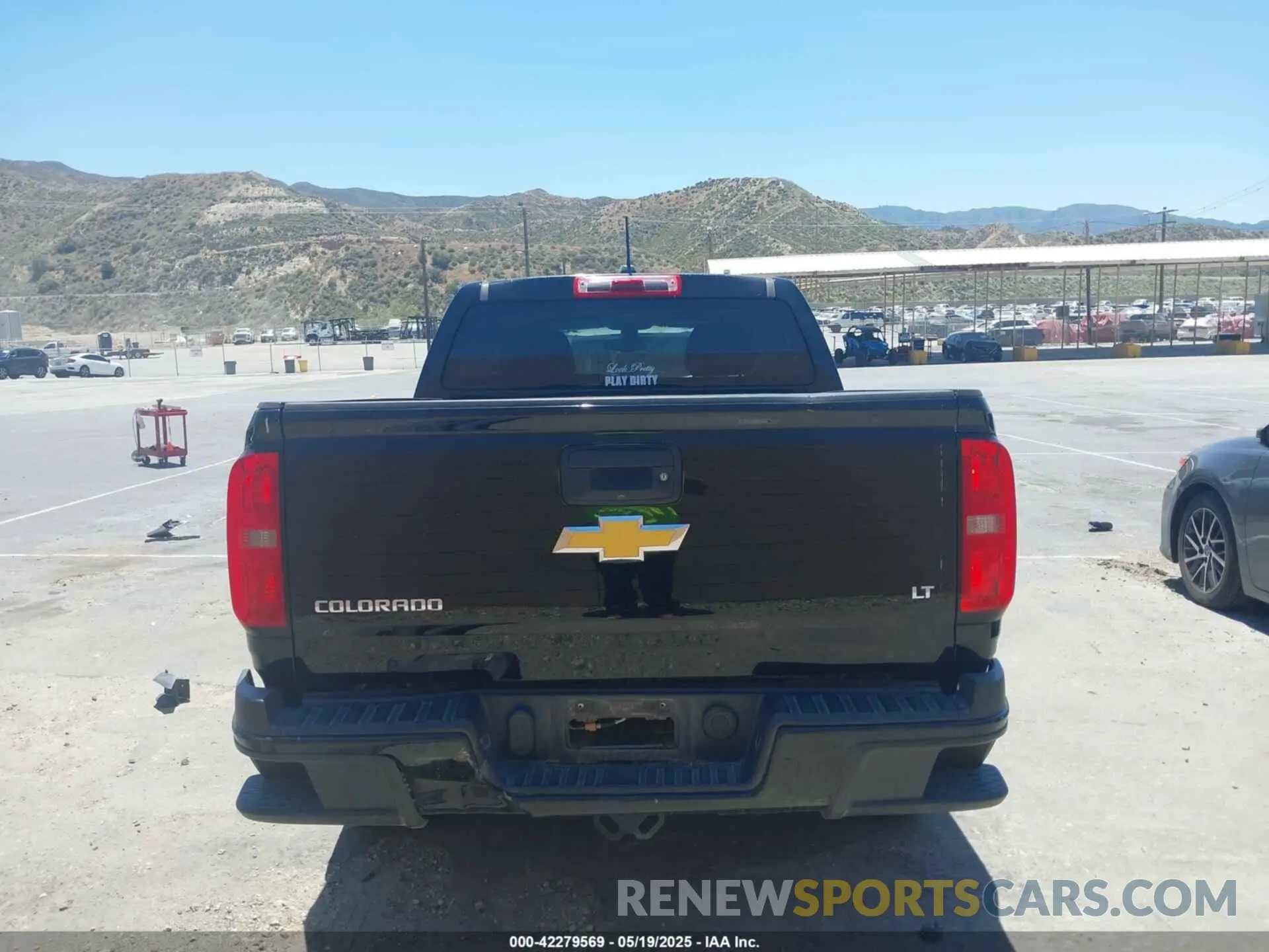 16 fotografías del automóvil dañado 1GCGSCEA0K1105615 CHEVROLET COLORADO 2019