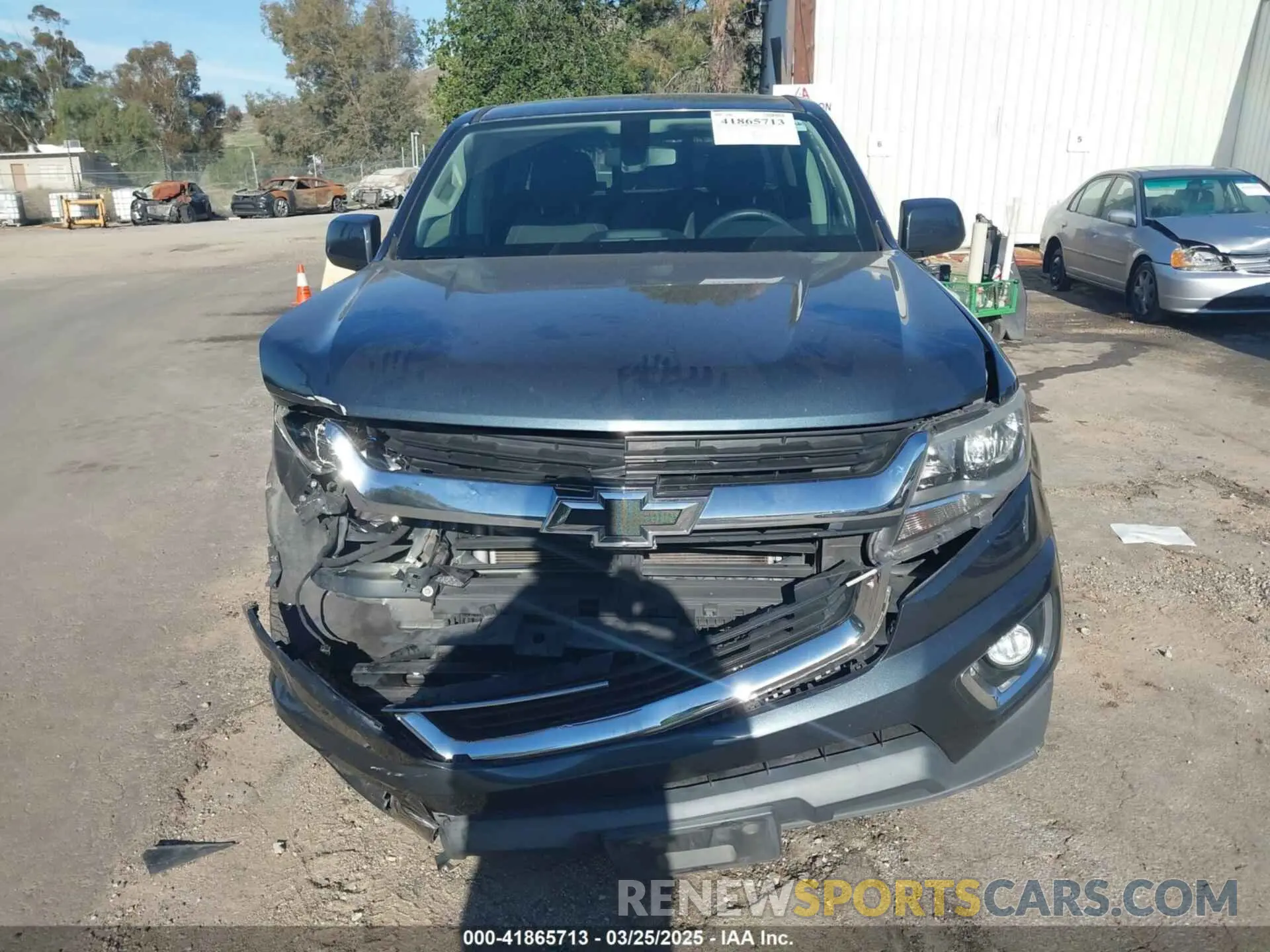 12 fotografías del automóvil dañado 1GCGSCEA8K1114305 CHEVROLET COLORADO 2019