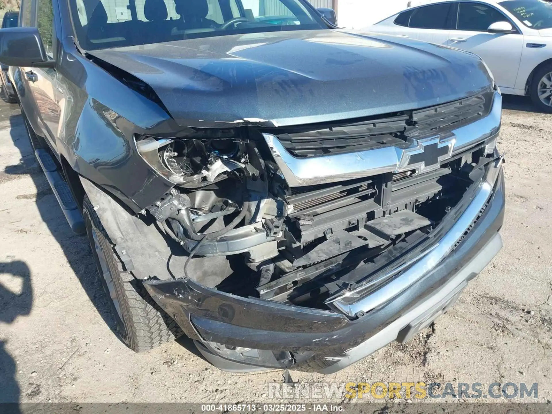 6 fotografías del automóvil dañado 1GCGSCEA8K1114305 CHEVROLET COLORADO 2019