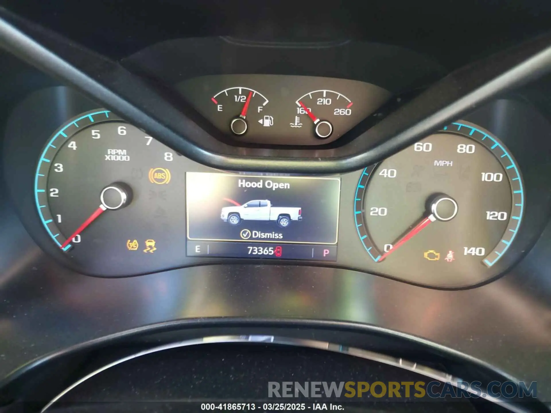 7 fotografías del automóvil dañado 1GCGSCEA8K1114305 CHEVROLET COLORADO 2019