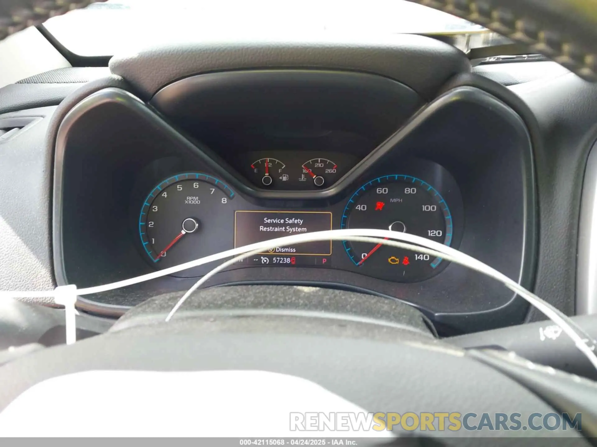 7 fotografías del automóvil dañado 1GCGSCEA9K1337629 CHEVROLET COLORADO 2019