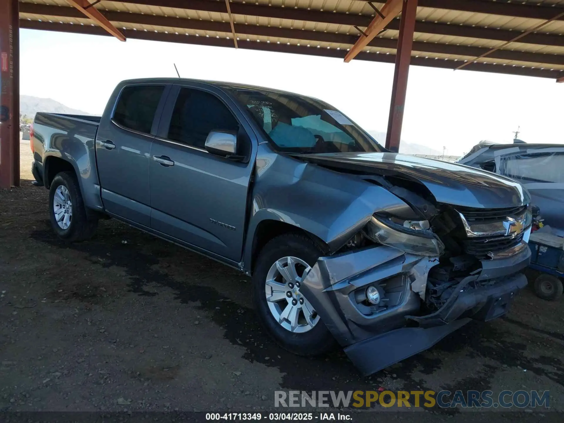 1 fotografías del automóvil dañado 1GCGSCEAXK1359591 CHEVROLET COLORADO 2019