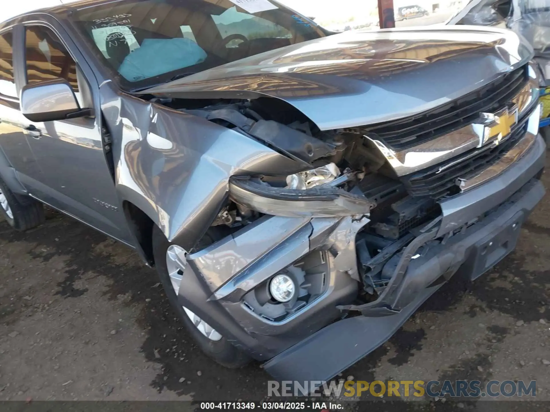 6 fotografías del automóvil dañado 1GCGSCEAXK1359591 CHEVROLET COLORADO 2019