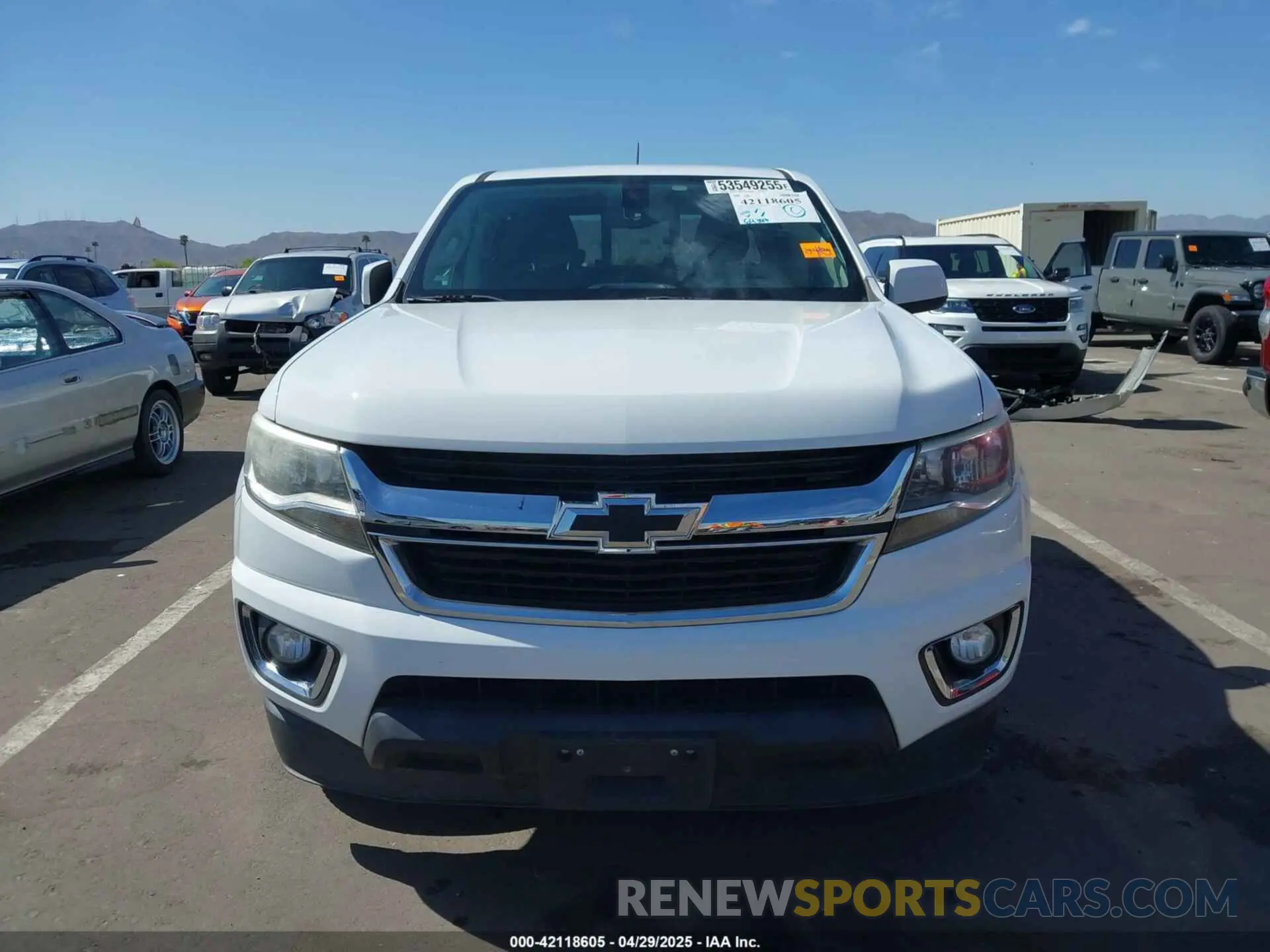 12 fotografías del automóvil dañado 1GCGSCEN1K1146225 CHEVROLET COLORADO 2019