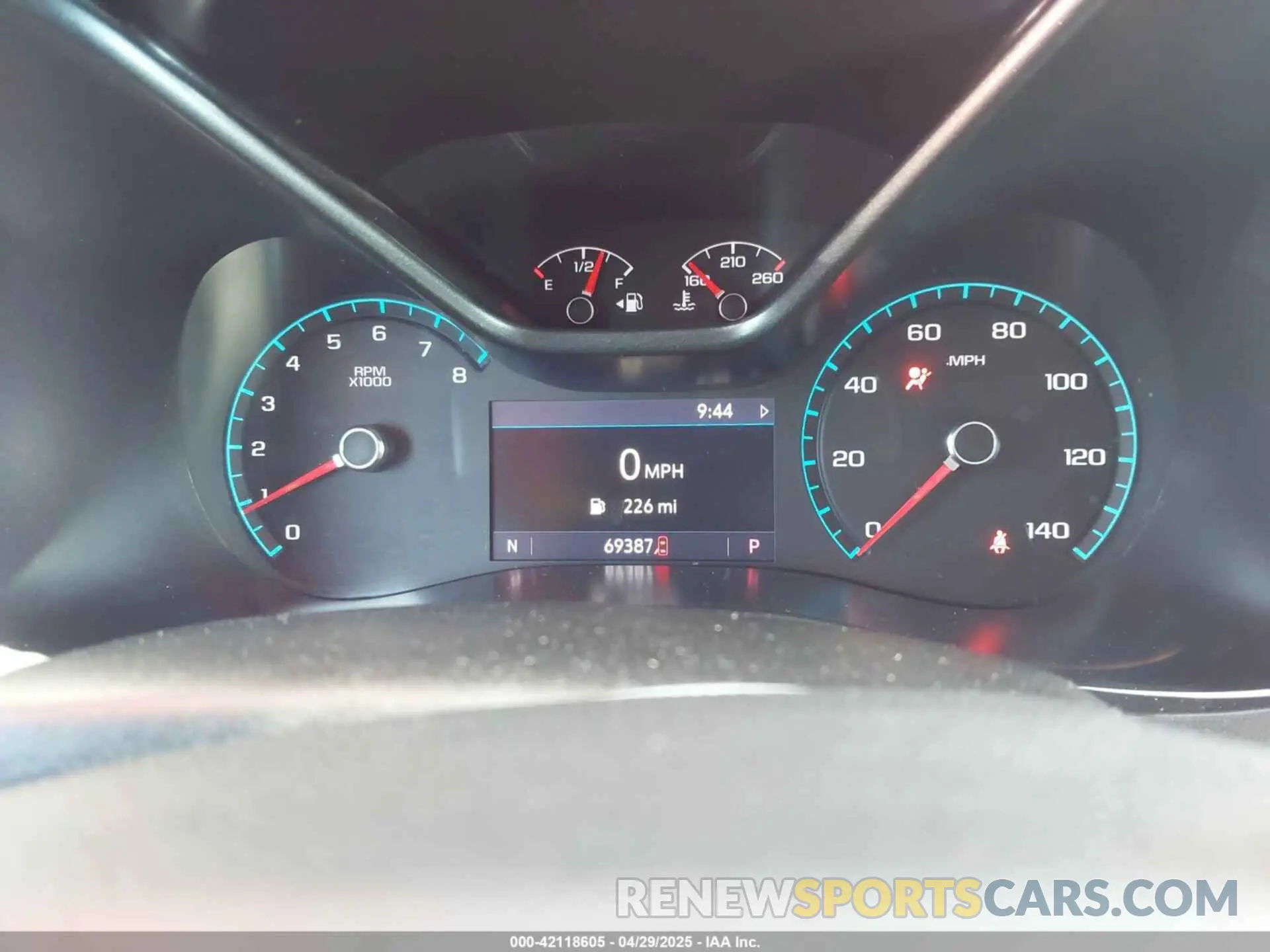 7 fotografías del automóvil dañado 1GCGSCEN1K1146225 CHEVROLET COLORADO 2019