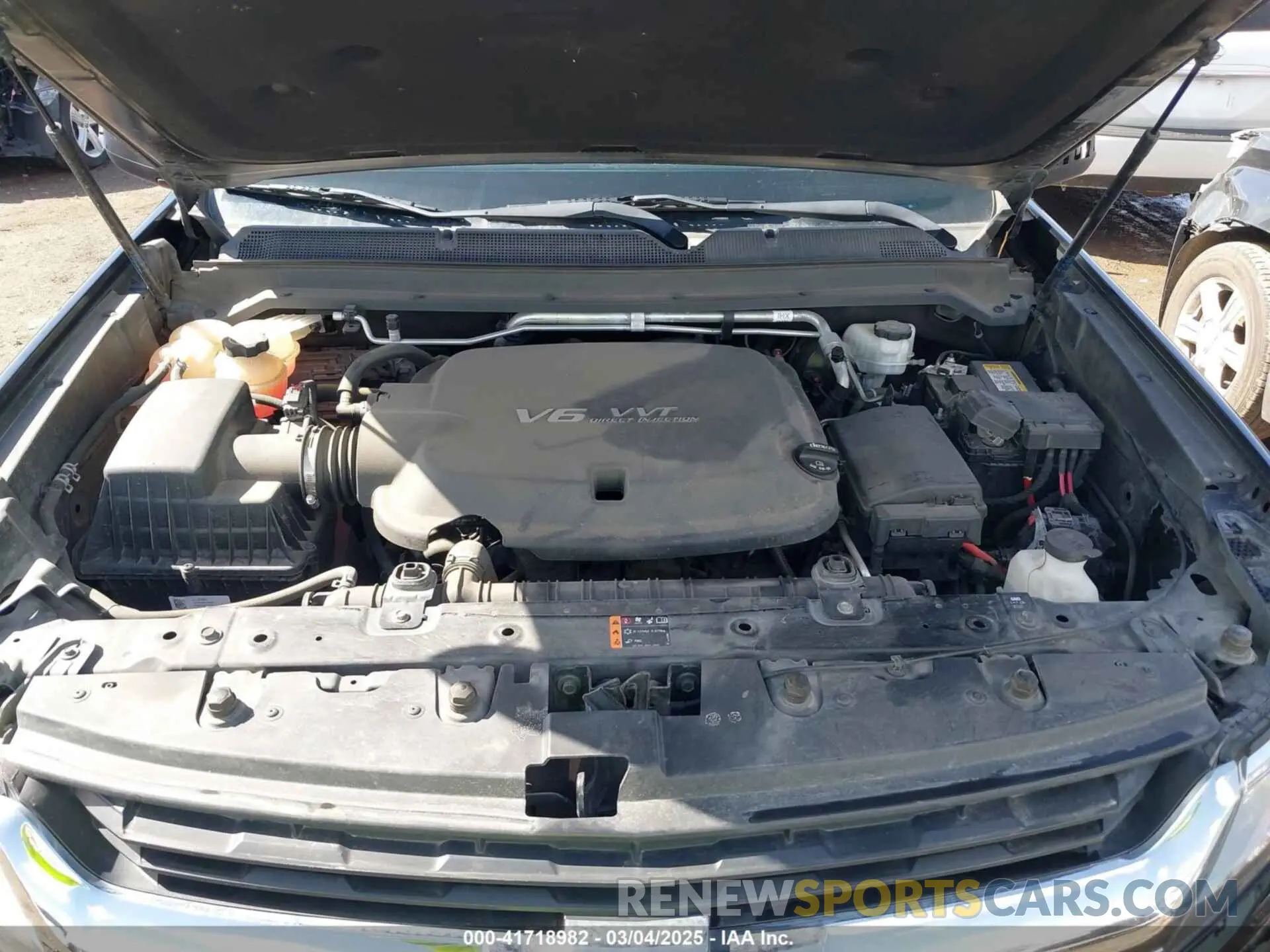 10 fotografías del automóvil dañado 1GCGSCEN1K1198597 CHEVROLET COLORADO 2019