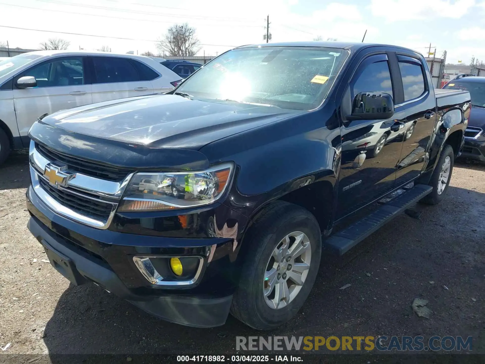 2 fotografías del automóvil dañado 1GCGSCEN1K1198597 CHEVROLET COLORADO 2019