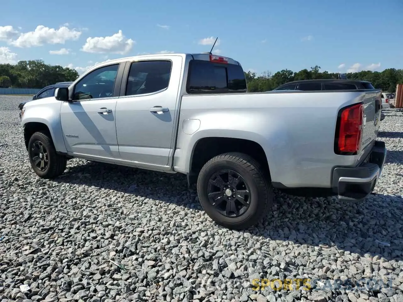 2 fotografías del automóvil dañado 1GCGSCEN1K1354265 CHEVROLET COLORADO 2019