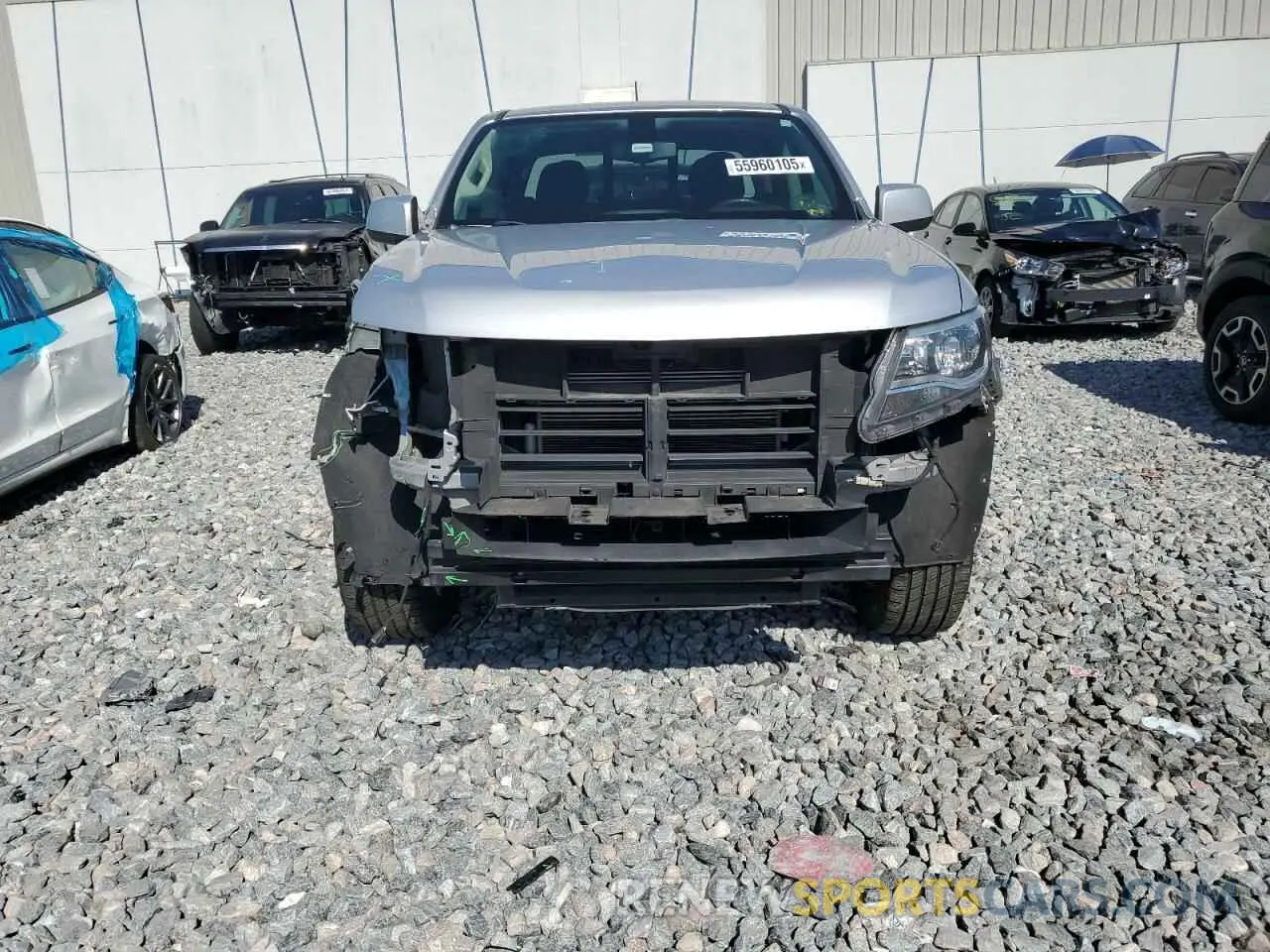 5 fotografías del automóvil dañado 1GCGSCEN1K1354265 CHEVROLET COLORADO 2019