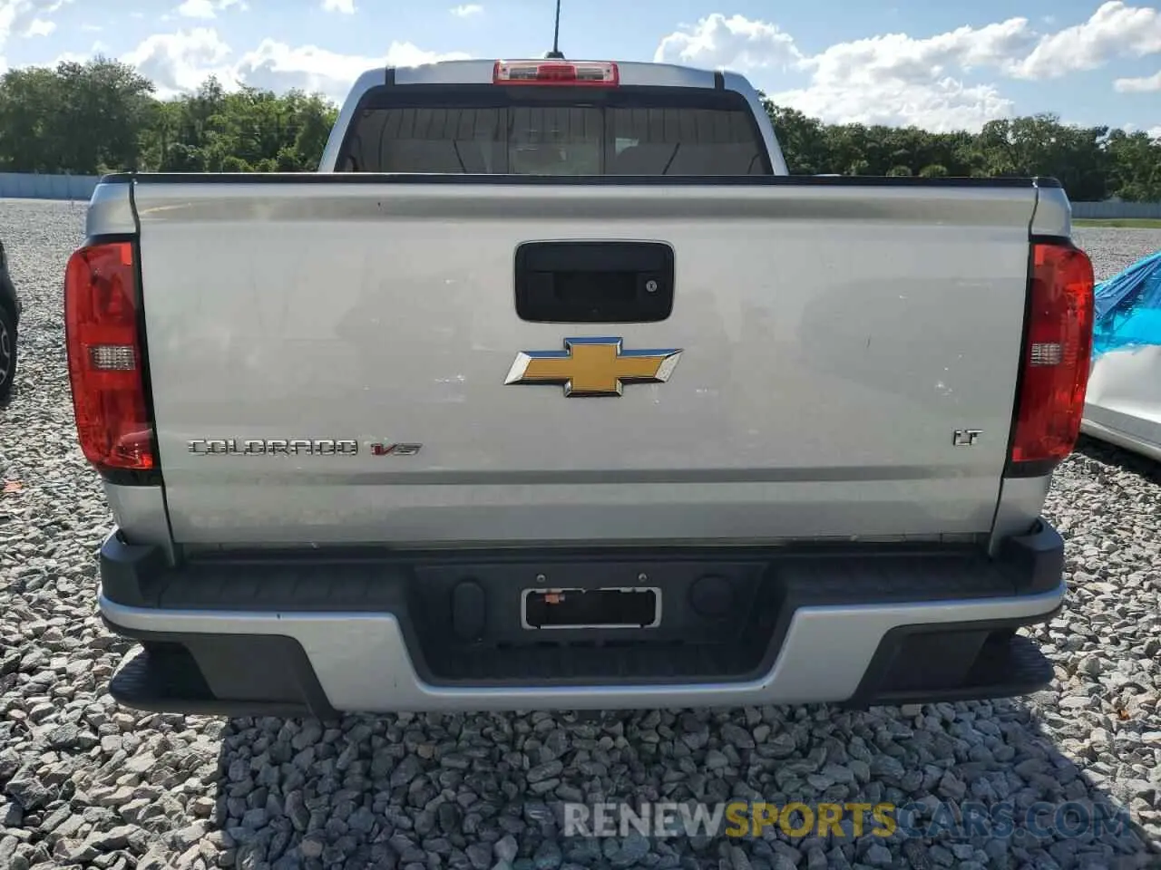 6 fotografías del automóvil dañado 1GCGSCEN1K1354265 CHEVROLET COLORADO 2019