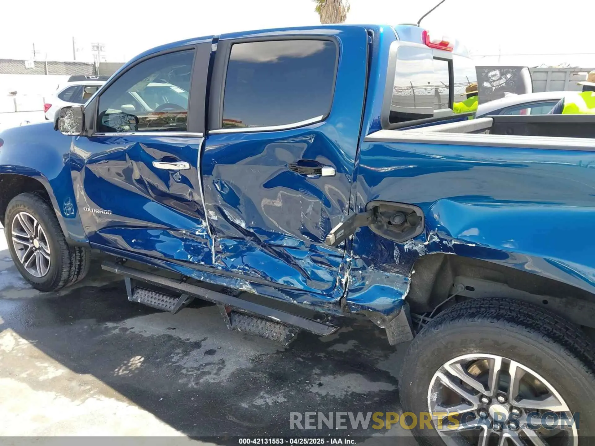 6 fotografías del automóvil dañado 1GCGSCEN2K1163423 CHEVROLET COLORADO 2019