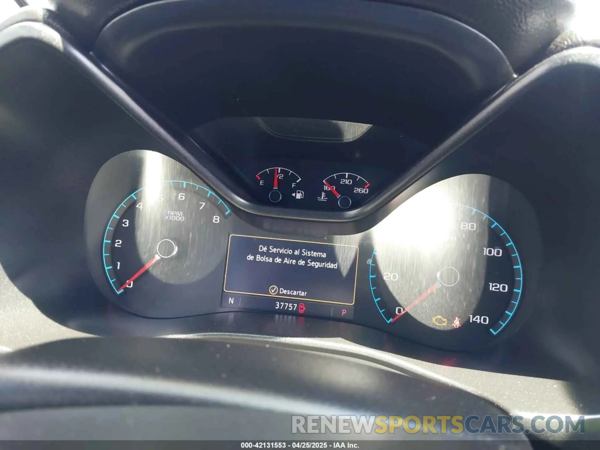 7 fotografías del automóvil dañado 1GCGSCEN2K1163423 CHEVROLET COLORADO 2019