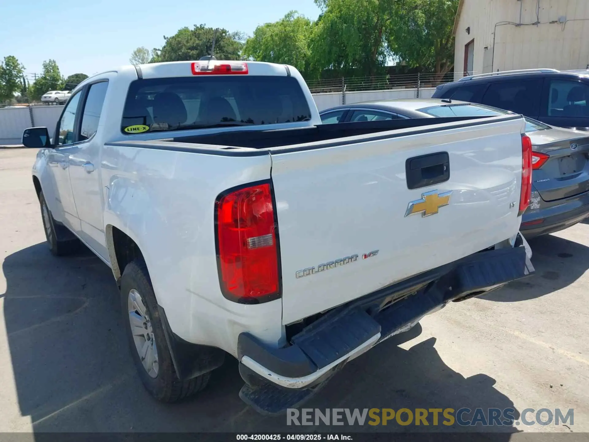 3 fotografías del automóvil dañado 1GCGSCEN3K1120466 CHEVROLET COLORADO 2019