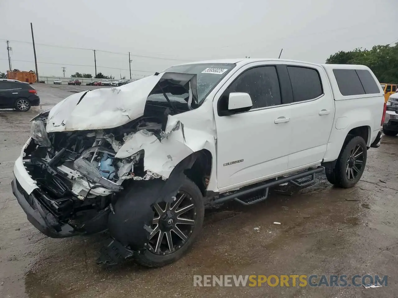 1 fotografías del automóvil dañado 1GCGSCEN4K1241555 CHEVROLET COLORADO 2019