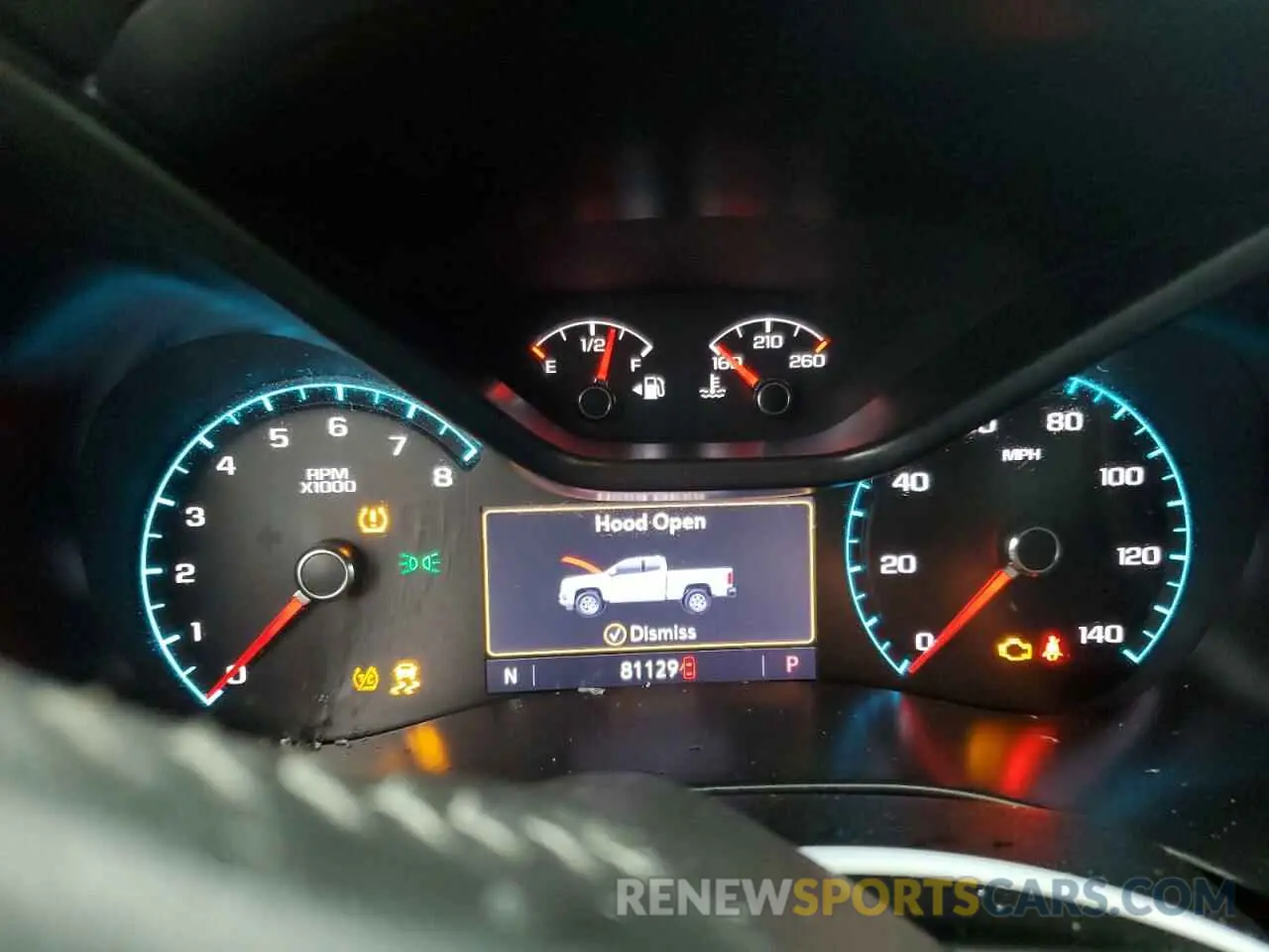 9 fotografías del automóvil dañado 1GCGSCEN4K1241555 CHEVROLET COLORADO 2019