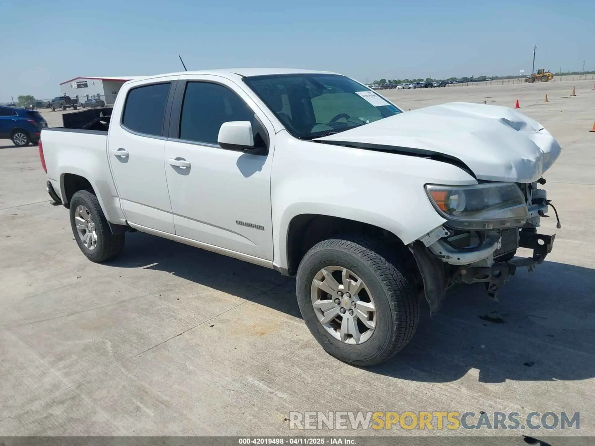 1 fotografías del automóvil dañado 1GCGSCEN5K1120050 CHEVROLET COLORADO 2019