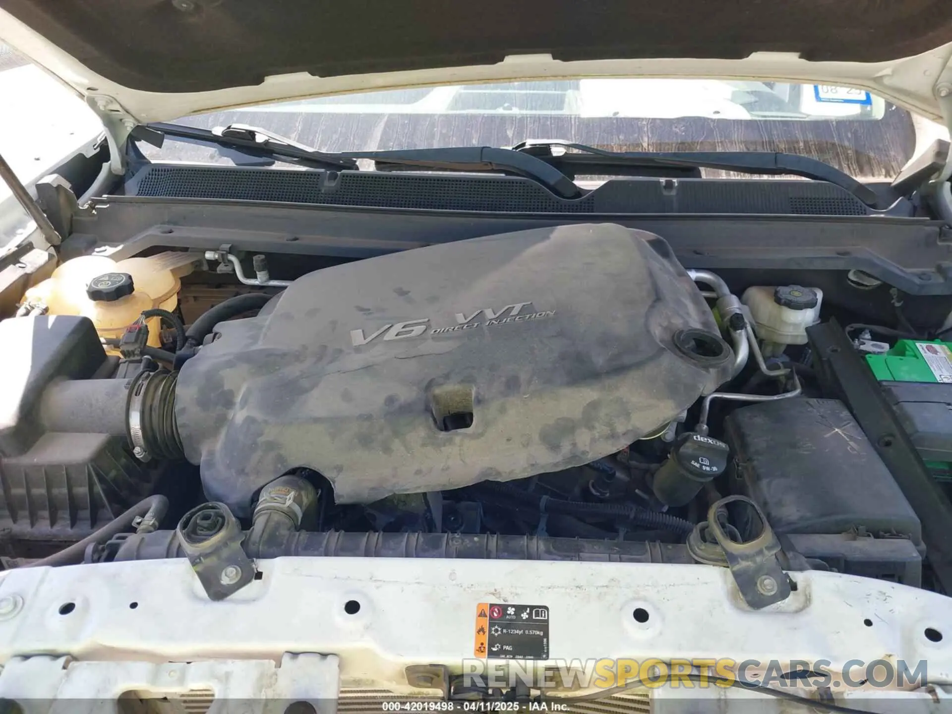 10 fotografías del automóvil dañado 1GCGSCEN5K1120050 CHEVROLET COLORADO 2019