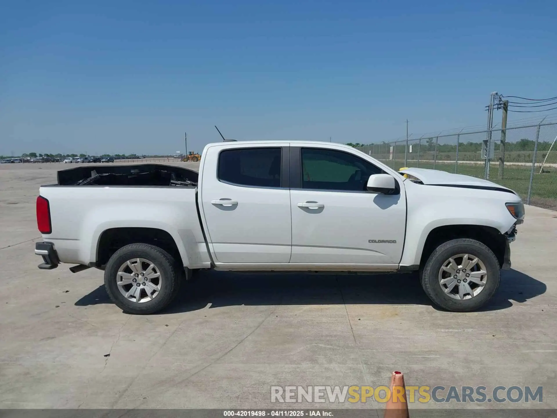 14 fotografías del automóvil dañado 1GCGSCEN5K1120050 CHEVROLET COLORADO 2019