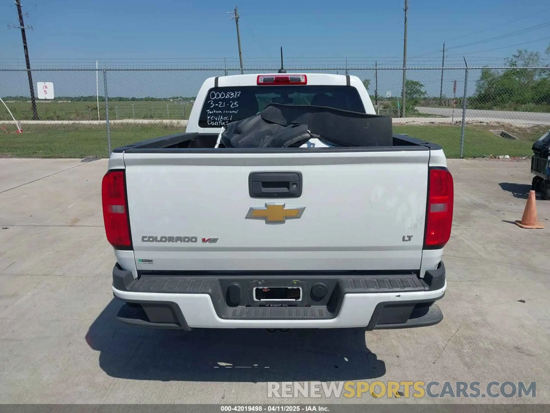 17 fotografías del automóvil dañado 1GCGSCEN5K1120050 CHEVROLET COLORADO 2019